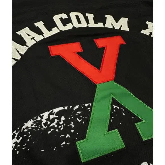 Malcolm X Men's Headgear Classics Premium Embroidered Hockey Jersey - Picture 6 of 6